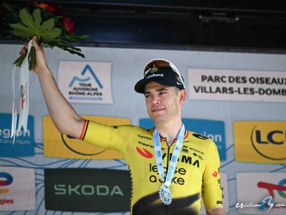 Tour Auvernia-R�dano-Alpes: Wout Van Aert: "Despu�s del trabajo del equipo ten�a que intentarlo"