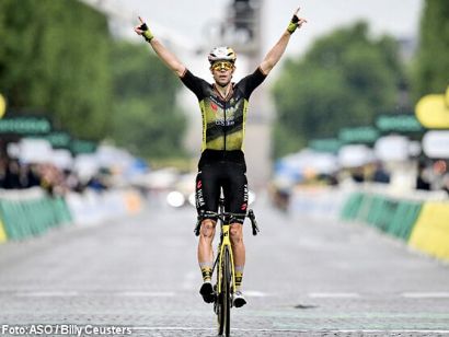 Tour de Francia: Wout van Aert: "Una victoria increíblemente gratificante"