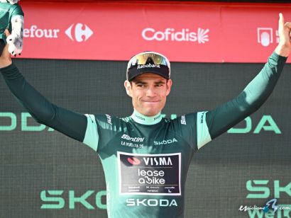 Vuelta a Espa�a: Wout van Aert: "Ha sido un gran d�a para el equipo"