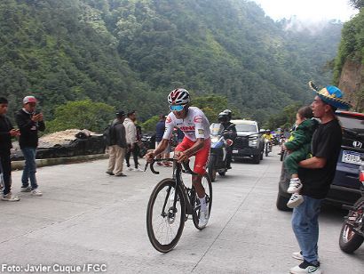 Yesid Pira gana la cronoescalada y Jhonatan Chaves se viste de l�der en la Vuelta a Guatemala