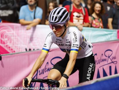 La estrella ucraniana del ciclismo femenino seguir brillando en el Laboral Kutxa-Euskadi