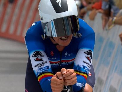 Tour de Suiza: Yves Lampaert: "No esperaba vencer a los especialistas suizos"
