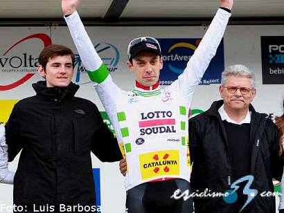 Volta a Catalunya: De Clercq: "Creo que puedo mantener la ventaja"