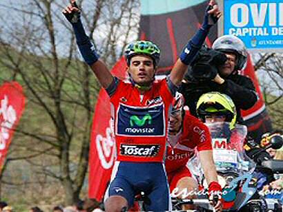 Intxausti se lleva la Vuelta Ciclista a Asturias y Di Gregorio la ltima etapa