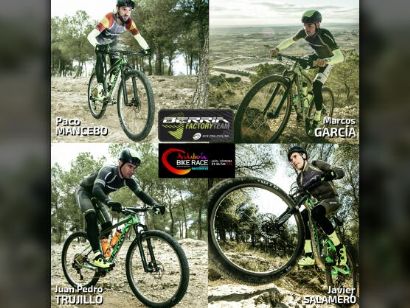Póquer de ases del Berria Factory Team para la Andalucía Bike Race