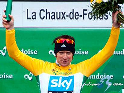 Tour de Romandía: Bradley Wiggins se impone en la primera etapa y es líder