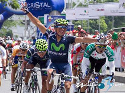 Clásico RCN: Byron Guamá gana la quinta etapa y Óscar Sevilla sigue líder