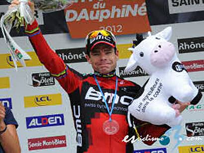 Critérium del Dauphiné: Evans se impone en la primera etapa y Wiggins es líder