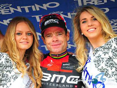 Giro del Trentino: Cadel Evans gana la tercera etapa y sigue líder
