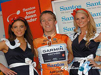 El australiano Cameron Meyer certifica su triunfo en el Tour Down Under