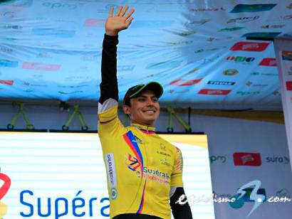 Vuelta a Colombia: EPM-Une gana la crono por equipos y Castiblanco es líder