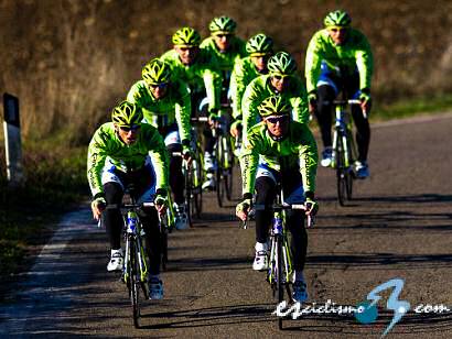 Caruso, De Marchi y Marcato, al frente del Cannondale en la París-Niza