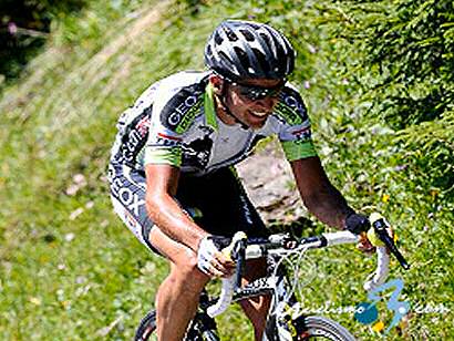 Vuelta a Austria: Carlos Sastre: "Estoy contento con el resultado y con las sensaciones"