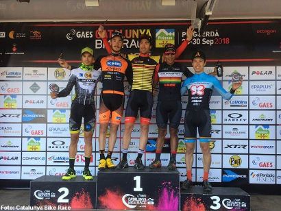 Sergio Mantecón y Clàudia Galicia se llevan la Catalunya Bike Race