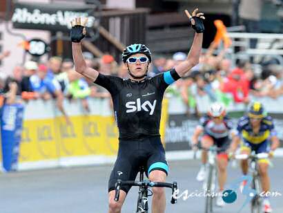 Critérium del Dauphiné: Chris Froome: "Estoy contento con el resultado"