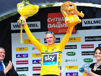 Critérium del Dauphiné: Froome gana la quinta etapa y es el nuevo líder