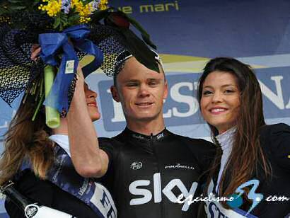 Tirreno-Adriático: Froome gana la cuarta etapa y Kwiatkowski es líder