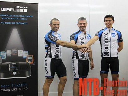 El equipo Compex comparte dos jornadas antes de la Titan Desert by Garmin