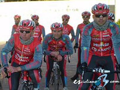 Trío de ases del Contentpolis AMPO para la Vuelta a Murcia