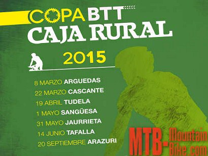 Tafalla (Navarra), próxima cita de la Copa Caja Rural BTT 2015