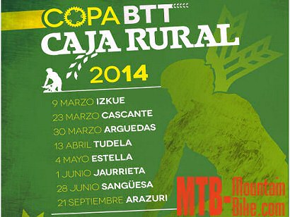 La Copa Caja Rural BTT 2014 se presenta mañana en Pamplona