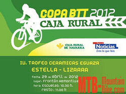 Estella acoge la cuarta prueba de la Copa Caja Rural BTT 2012