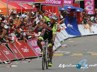 Omar Mendoza, nuevo líder del Clásico RCN tras una etapa que ganó Montoya