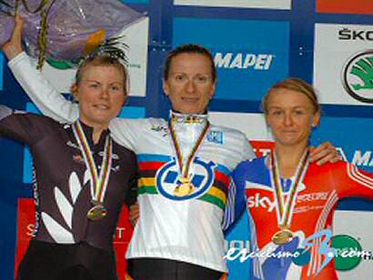 Ctos. del Mundo: Judith Arndt campeona del mundo contrarreloj