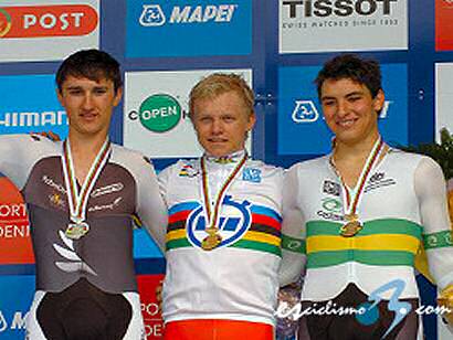 Ctos. del Mundo: Wurtz-Schmidt se adjudica la contrarreloj junior masculina