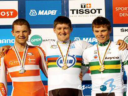 Ctos. del Mundo: Luke Durbridge, Campeón Mundial de contrarreloj sub-23
