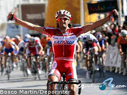 Vuelta a Andalucía: Dani Moreno: "Esta victoria es realmente inesperada"