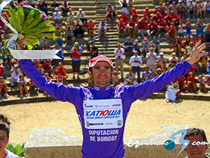 Vuelta a Burgos: Dani Moreno: "Ha tocado sufrir mucho"
