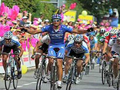 Bennati vence en la segunda etapa de la Vuelta a Polonia y Weylandt se sitúa como nuevo líder