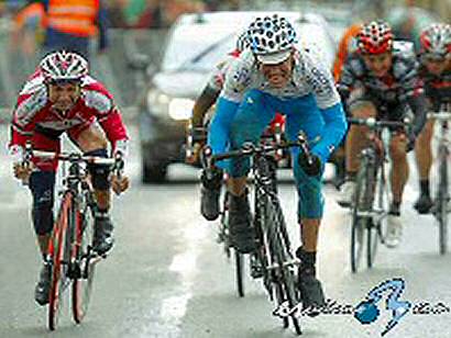 Vuelta a La Rioja: David Garca: No estaba convencido de poder ganar a un corredor tan rpido como Vicioso