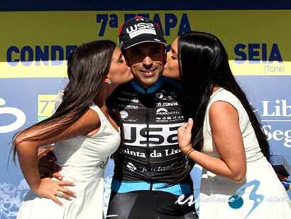 Vuelta a Portugal: Delio Fernández gana la etapa reina y César Veloso acaricia el triunfo final