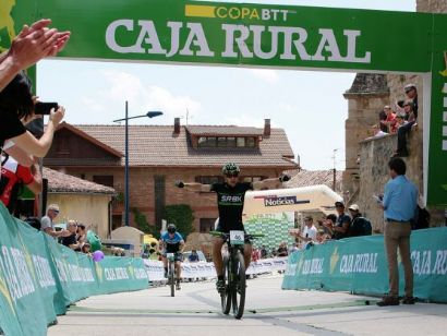 Copa Caja Rural BTT: Diego Latasa se re encuentra con la victoria en Dicastillo