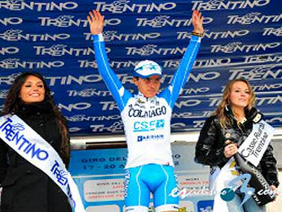 Giro del Trentino: Pozzovivo gana la tercer etapa y se pone líder