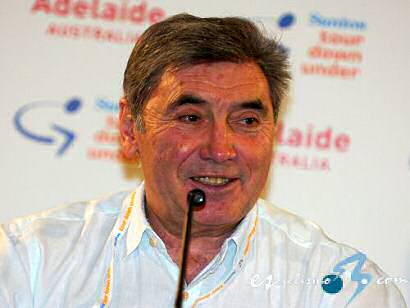 Eddy Merckx critca el regalo de Van Aert a Laporte en la Gante-Wevelgem
