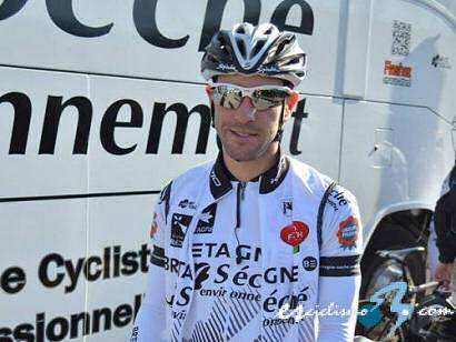 Eduardo Seplveda, al frente del Bretagne-Sch en el Tour de San Luis