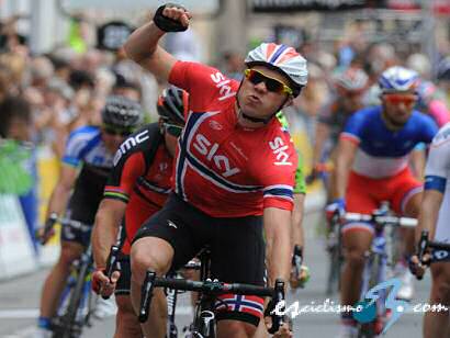 Critérium del Dauphiné: Boasson Hagen: "Estoy muy feliz"