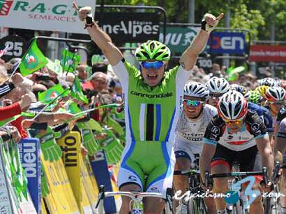 Critérium del Dauphiné: Elia Viviani: "Era solo cuestión de tiempo"