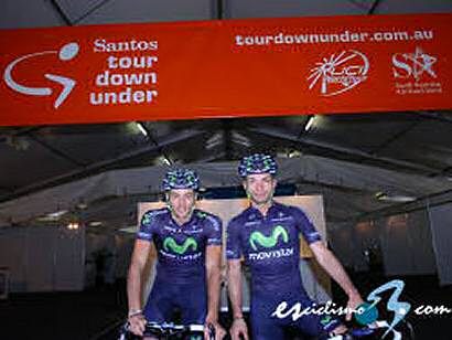 Euskaltel-Euskadi y Movistar abren el calendario en el Tour Down Under