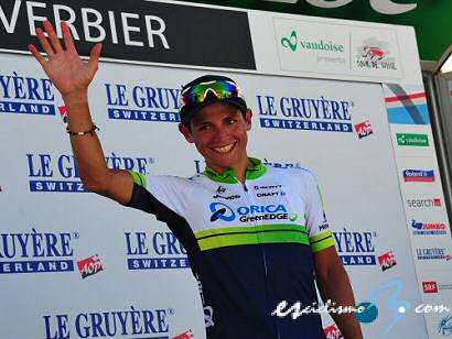 Vuelta a Suiza: Esteban Chaves gana la octava y Tony Martin sigue líder