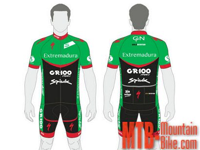 Extremadura-GR100 estrenará sus nuevos colores en la Andalucía Bike Race