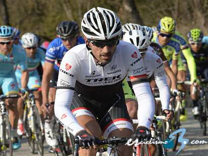 Cancellara no estará en la Gante-Wevelgem y peligra su presencia en el Tour de Flandes
