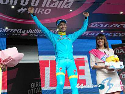 Giro de Italia: Fabio Aru gana la decimonovena y Alberto Contador sigue líder