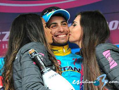 Giro de Italia: Alberto Contador sufre camino de Sestriere donde gana Fabio Aru