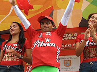 Vuelta a Colombia: Fernando Camargo se lleva la cuarta etapa y es el nuevo líder