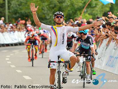 Tour de San Luis: Fernando Gaviria: "Es un honor ganar a Cavendish"