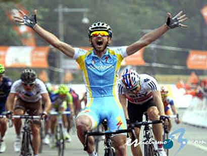 Tour de Pekín: Francesco Gavazzi gana la tercera etapa y Tony Martin sigue líder